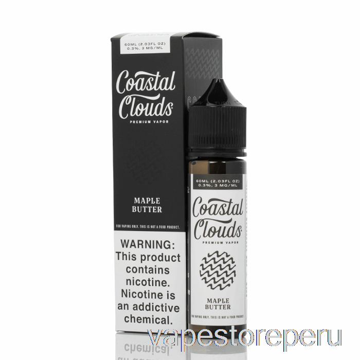 Vape Perú Mantequilla De Arce - Nubes Costeras Co. - 60ml 0mg